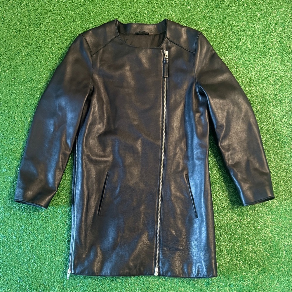Mackage Leather Jacket Size S Black  Leather Zip